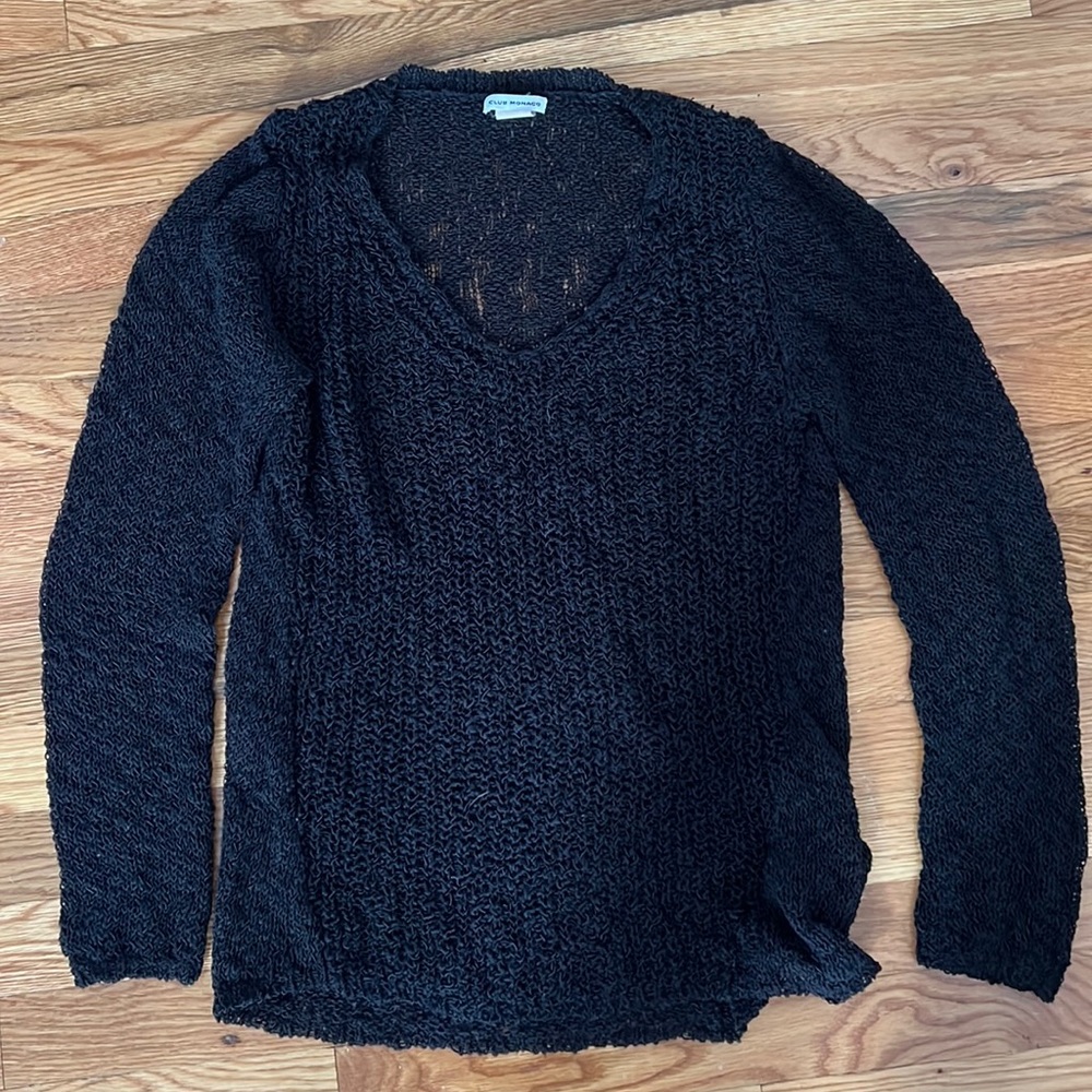 Club Monaco black sweater